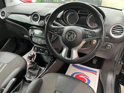 Second-hand Vauxhall Adam Slam 2018 Negru Hatchback