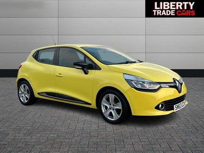 Yellow Used 2013 Renault Clio IV Dynamique Hatchback | £6,995 (A bit pricey)