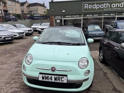 Usado Fiat 500 Lounge 69 HP (50 kW) 2014 Verde Citadino
