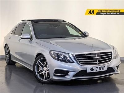 used Mercedes S350 S Class 3.0V6 AMG Line (Executive) G-Tronic+ Euro 6 (s/s) 4dr VIRTUAL DASH SERVICE HISTORY Saloon