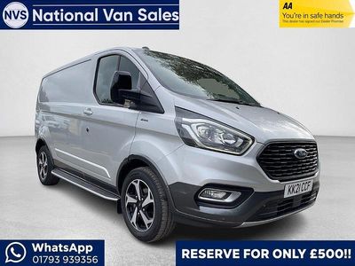 Used Ford Transit Custom Active 130 HP (95 kW) 2021 Silver Van