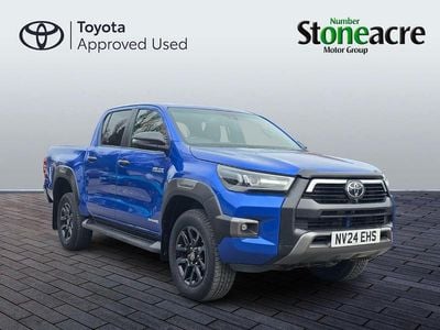 Usado Toyota HiLux 201 HP (147 kW) 2024 Azul Pickup