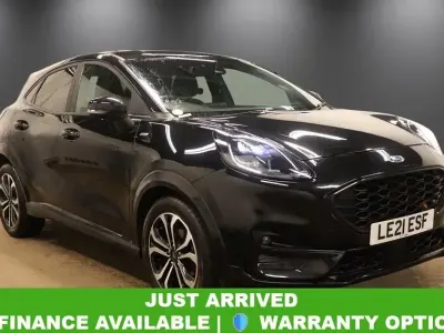 Used Ford Puma ST-Line 125 HP (91 kW) 2021 Black SUV