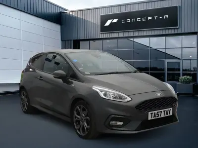 Used Ford Fiesta ST-Line 125 HP (91 kW) 2019 Grey Hatchback