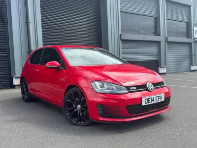 Used VW Golf VII GTD 2014 Red Hatchback