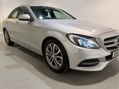 Used Mercedes C220 170 HP (125 kW) 2015 Silver Sedan