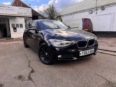 Begagnad BMW 116 Comfort Edition 2013 Svart Halvkombi