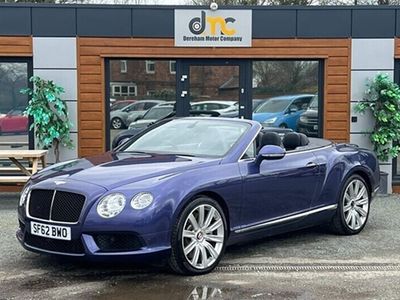 used Bentley Continental GT GTC Convertible (2012/62)4.0 V8 2d Auto