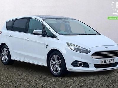 Used Ford S-MAX Titanium 160 HP (117 kW) 2017 White MPV