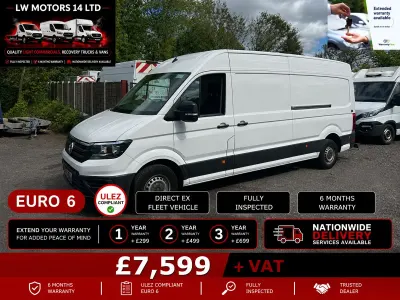 Used VW Crafter Startline 140 HP (102 kW) 2021 White Van