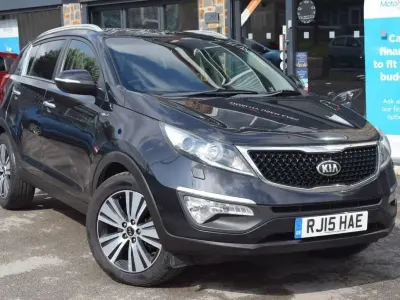 Used Kia Sportage 134 HP (98 kW) 2015 Black SUV