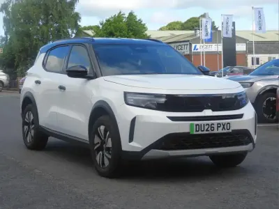 New Vauxhall Frontera Ultimate 83 kW (113 HP) 2026 White SUV