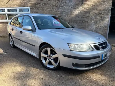 Begagnad Saab 9-3 Vector 2007 Silver Kombi