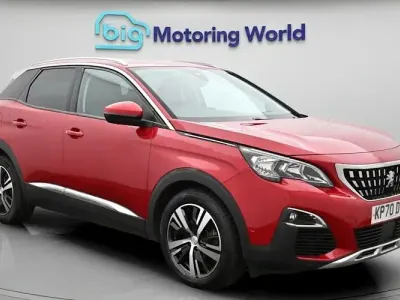 Used Peugeot 3008 Allure 131 HP (96 kW) 2020 Red SUV