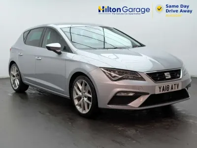 Begagnad Seat Leon FR 125 HK (91 kW) 2018 Silver Halvkombi