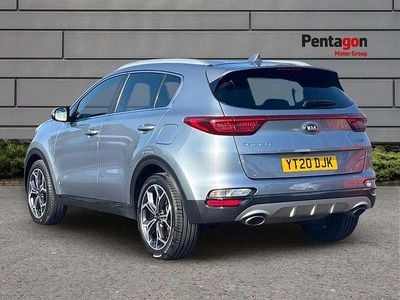Used Kia Sportage GT-Line 177 HP (130 kW) 2020 Silver SUV