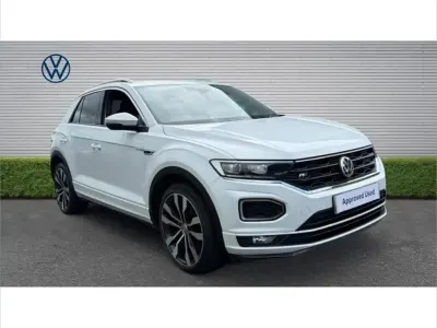 Used VW T-Roc R-line 113 HP (83 kW) 2019 White SUV