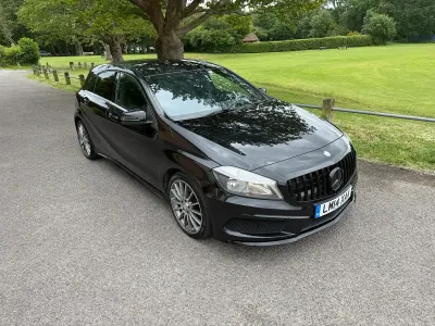 Used Mercedes A200 AMG 136 HP (100 kW) 2014 Black Hatchback