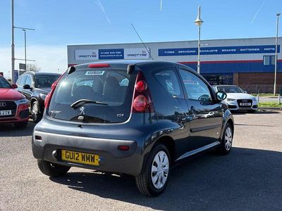 Used Peugeot 107 Active 68 HP (50 kW) 2012 Carbon grey Hatchback