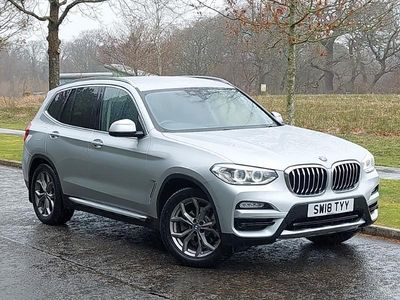 Used BMW X3 xLine 190 HP (139 kW) 2018 Silver SUV