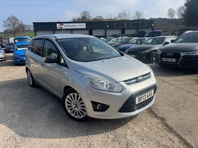 Used Ford Grand C-Max Titanium 125 HP (91 kW) 2013 Silver MPV
