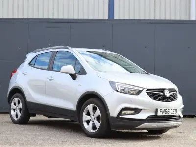 Used Vauxhall Mokka X Design Edition 110 HP (80 kW) 2017 Silver SUV