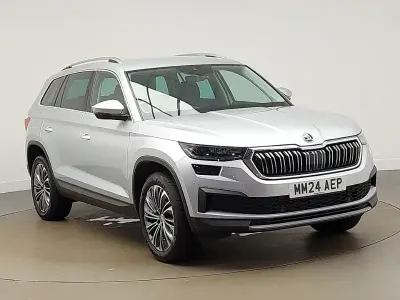 Used Skoda Kodiaq SE L Executive 150 HP (110 kW) 2024 Silver SUV