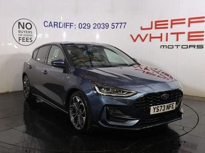 Used Ford Focus ST-Line X 125 HP (91 kW) 2023 Blue Hatchback