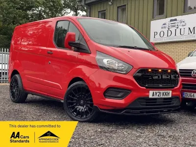 Used Ford Transit Custom S 2021 Red Van