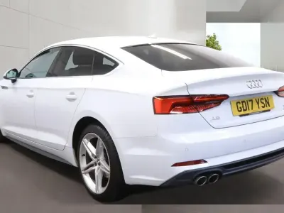 Used Audi A5 S-Line 2017 White Coupe