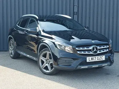Used Mercedes GLA200 AMG line 156 HP (114 kW) 2017 Black SUV