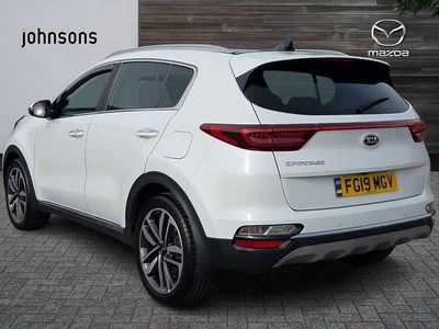 Used Kia Sportage 136 HP (100 kW) 2019 White SUV