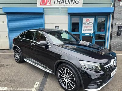 Black Used 2017 Mercedes GLC350 AMG line Coupe | £19,500 (A bit pricey)