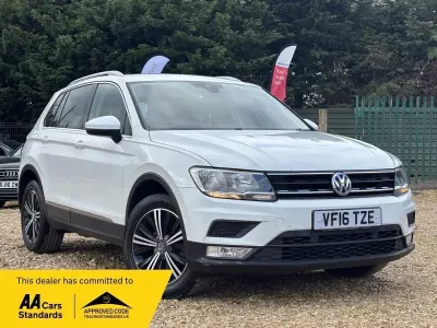 Used VW Tiguan SE 150 HP (110 kW) 2016 White SUV