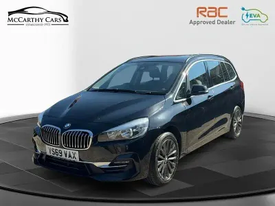 Used BMW 218 Luxury Line 2019 Metallic black sapphire MPV