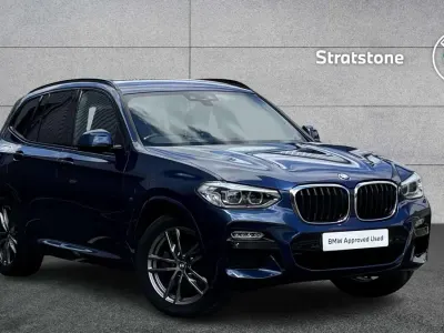 Used BMW X3 M Sport 187 HP (137 kW) 2019 Blue SUV