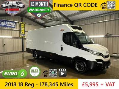 Used Iveco Daily 140 HP (102 kW) 2018 White Van