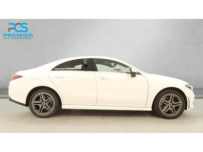 Used Mercedes CLA250e AMG line 2022 White Sedan