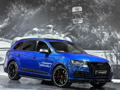 Used Audi SQ7 Comfort 435 HP (319 kW) 2017 Blue SUV