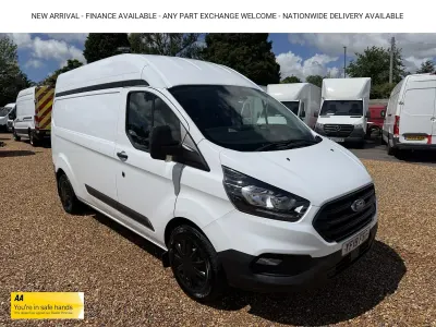 Used Ford Transit Custom 130 HP (95 kW) 2019 White Van