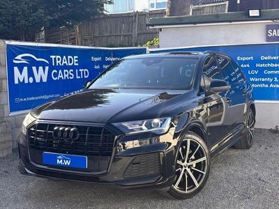 Begagnad Audi Q7 S-Line 231 HK (169 kW) 2022 Svart SUV
