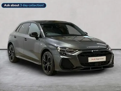 Used Audi A3 Sportback Black Edition 204 HP (150 kW) 2026 Grey Hatchback