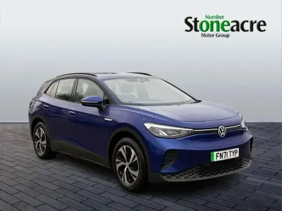 Usado VW ID.4 Pure 108 kW (148 HP) 2021 Azul SUV