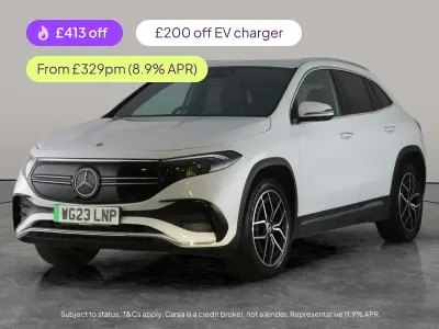 Used Mercedes EQA350 AMG line 214 kW (292 HP) 2023 White SUV