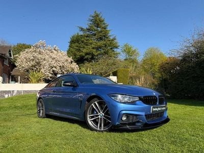 Used BMW 420 M Sport 184 HP (135 kW) 2018 Blue Coupe