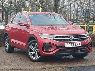 Used VW T-Roc R-line 150 HP (110 kW) 2023 Red SUV