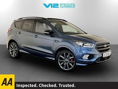 Blue Used 2019 Ford Kuga ST-Line SUV | £12,395 (Fair price)