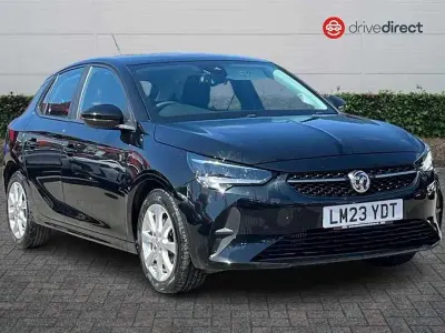 Used Vauxhall Corsa Design Edition 100 HP (73 kW) 2023 Black Hatchback