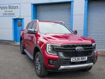 New Ford Ranger Wildtrack 2026 Red Pickup