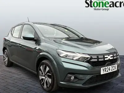 Used Dacia Sandero Expression 91 HP (66 kW) 2024 Green Hatchback
